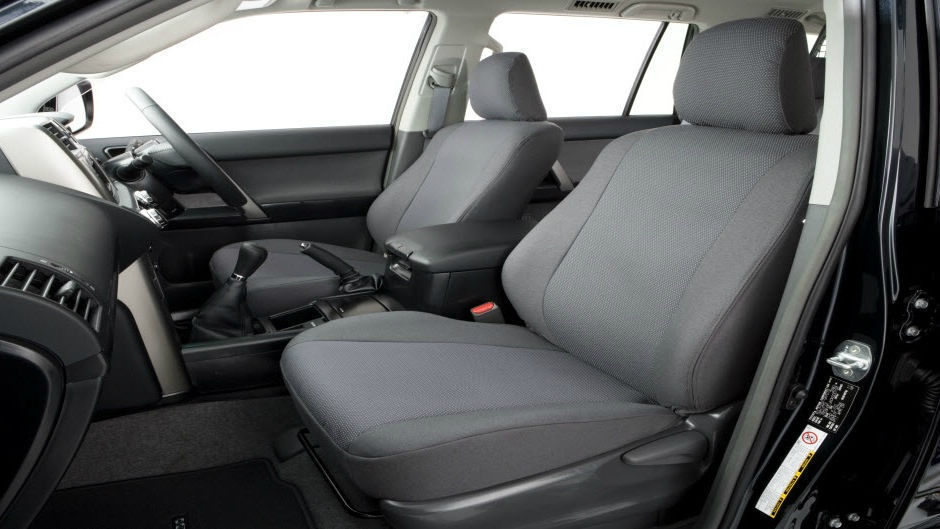 Genuine Toyota Prado Gx Gxl Front Seat Covers Oak Aug 2018 On Pzq22 1x Pair Of Genuine Toyota Prado Front Seat Covers Oak Tailor Made For Utmost Protection And Comfort Are Developed Especially