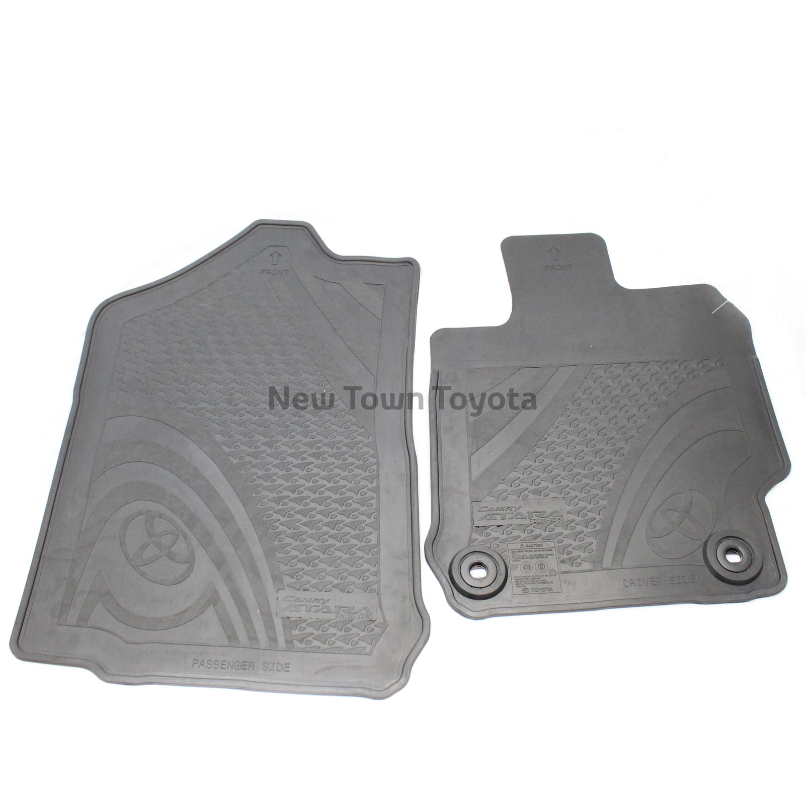 Genuine Toyota Camry Asv50 Atara Front Rubber Floormats Apr