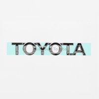 Genuine Toyota Rear Tailgate Toyota Name Badge Corolla 2007-2012 75441-12880 image