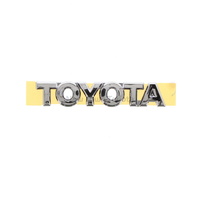 Genuine Toyota Rear Tailgate Toyota Name Badge Corolla 2001-2007 75441-13230 image