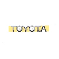 Genuine Toyota Rear Boot Lid Toyota Name Badge Yaris 2005-2011 75446-52040 image