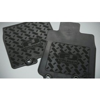 Toyota FJ Cruiser Front Rubber Floor Mats Feb 2011 - Aug 2016 PZQ20-60320  image