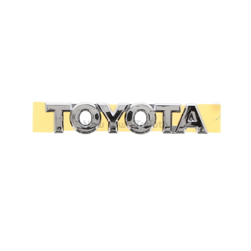 Genuine Toyota Rear Tailgate Toyota Name Badge Corolla 2001-2007 75441-13230