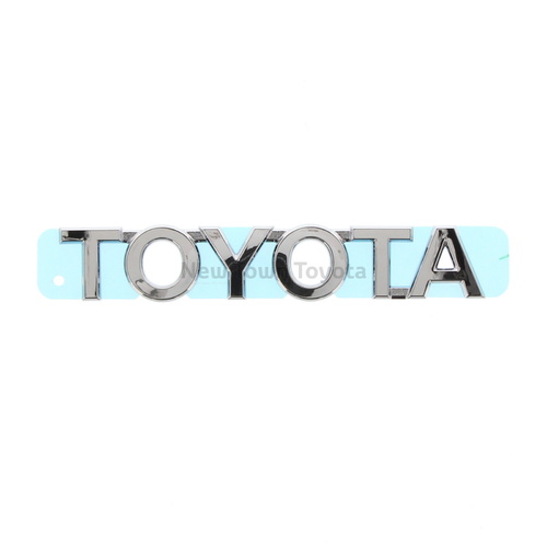 Genuine Toyota Rear Tailgate Toyota Name Badge RAV4 2012 ON 75441-42070