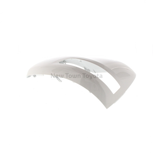 Genuine Toyota Left Hand Front Door Outer Mirror Painted Cover Super White Paint Code 040