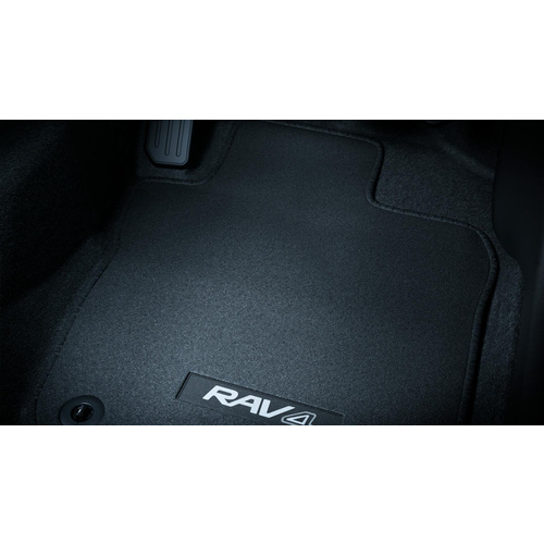 Toyota Rav4 Textile Floormats Front Rear Grey Dec 2012 Onwards