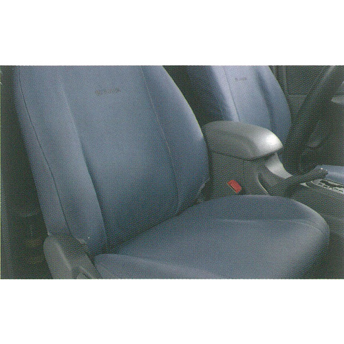 Toyota Hilux Rear Seat Covers Canvas Grey Aug 2008 - Jun 2011 PZQ22-89081