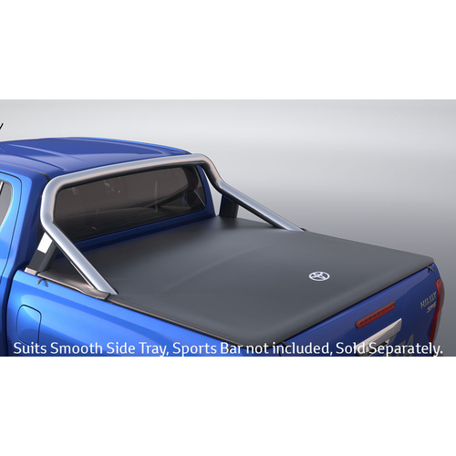 Genuine Toyota Hilux Soft Tonneau Cover Jul-2015 On wards (A-deck Double Cab w/ Sports Bar) PZQ7089820